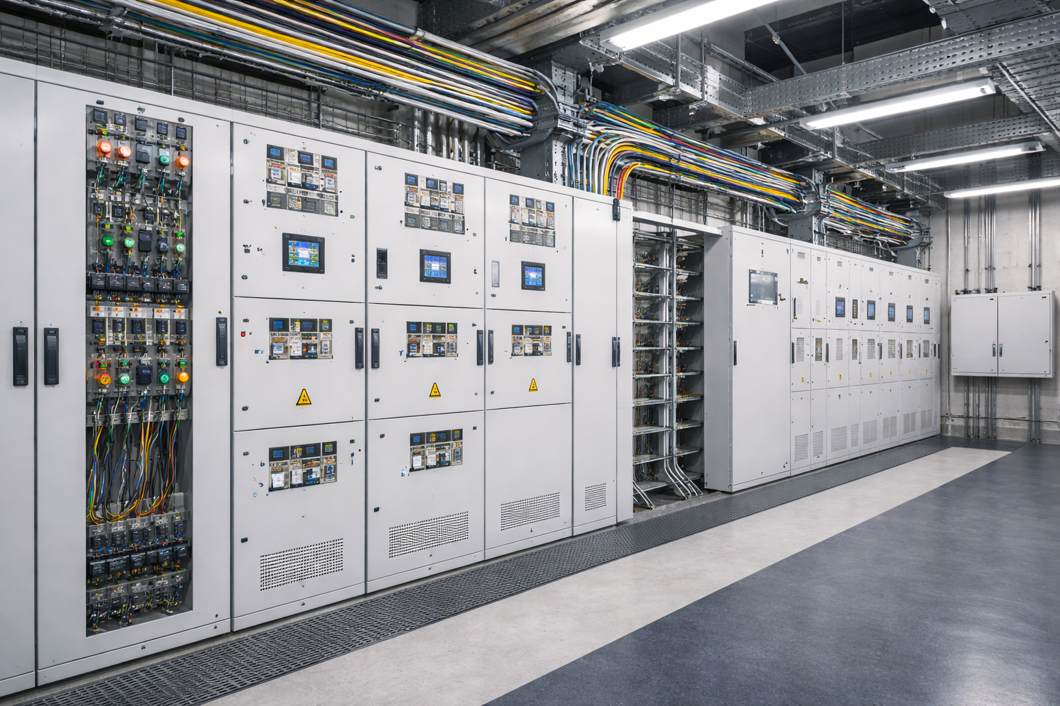 לוח חשמל מתח נמוך