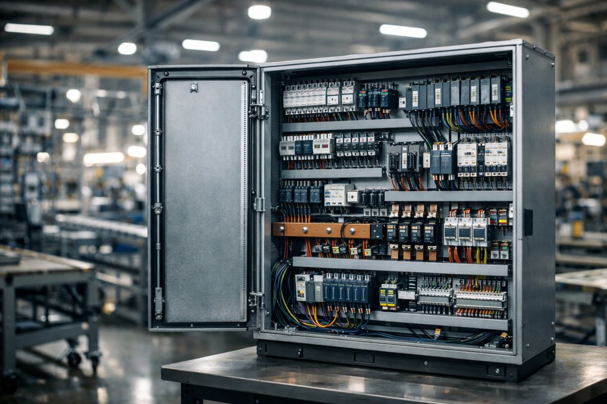 לוחות חשמל תעשייתיים